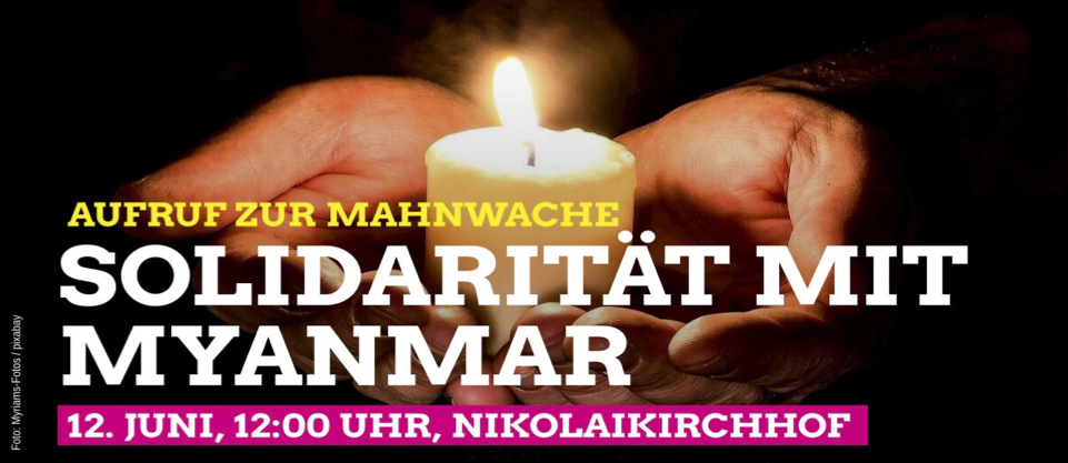 AUFRUF ZUR MAHNWACHE